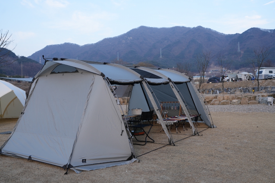 제드 네즈본 대형 4~5인 가족 캠핑 텐트 거실형 쉘터 추천