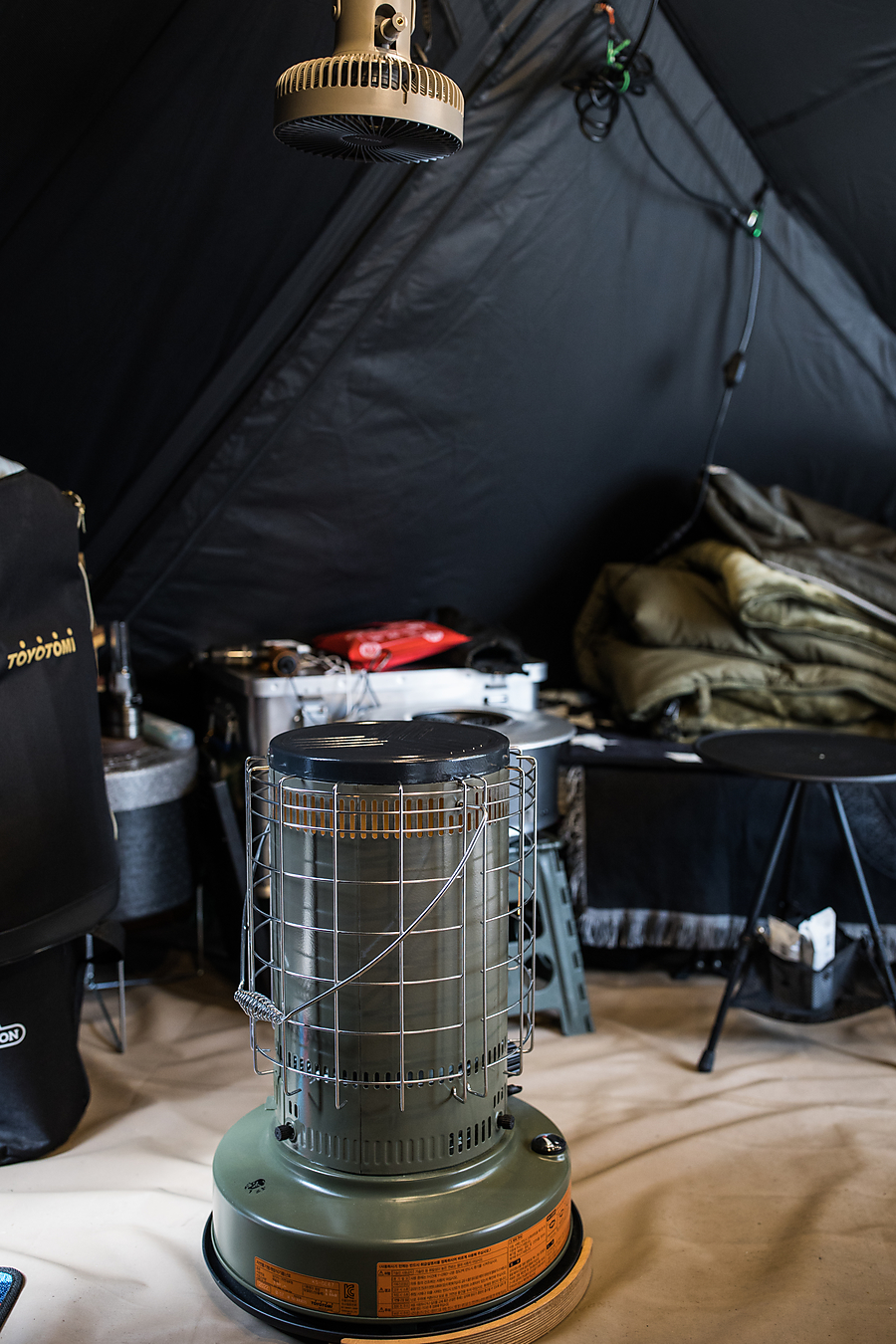 캠핑써큘레이터 캠핑타프팬 사용 노닥 무선 캠핑선풍기