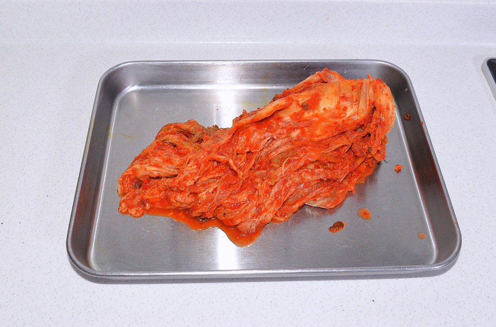 오징어 김치전 만드는법 바삭한 김치오징어전 부침개 만들기