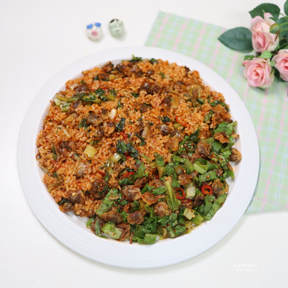 강릉 꼬막비빔밥 만들기 꼬막무침 양념장 요리