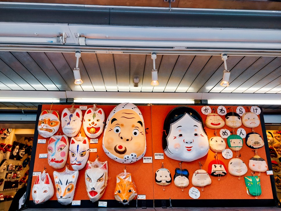 아사쿠사센소지 일본가챠 나카미세도리 전통시장