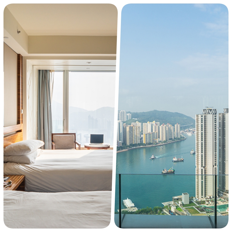 홍콩 호텔 5성급 숙소 니나호텔 취안완웨스트 객실 조식
