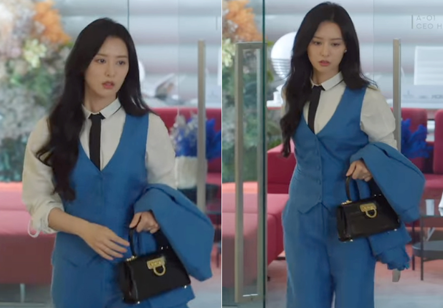 눈물의 여왕 김지원 홍해인 패션 속 발렌티노 가방, 페라가모 여자 핸드백