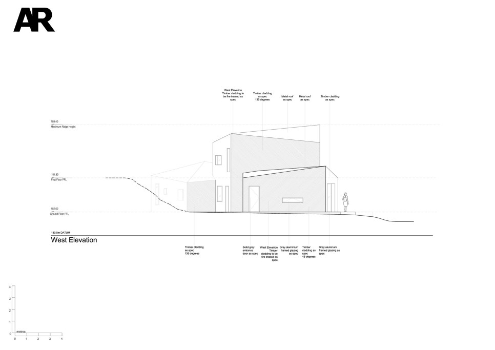상시/비상시 공간 분리 구조의 고효율 현대식 전원주택, The Woodland House by AR Design Studio