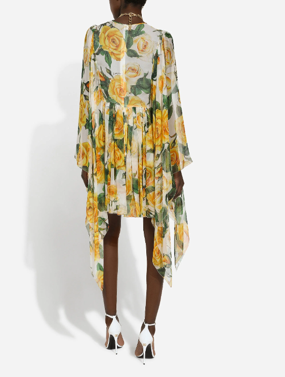 이민정 피렌체 난리난 봄 여름 실크 드레스 꽃무늬 쉬폰 원피스 브랜드 코디 추천 가격은?