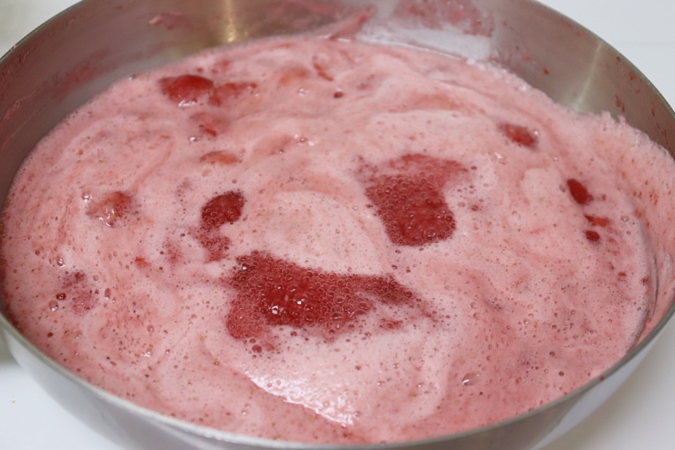 딸기잼 만들기 딸기잼 보관 농도 딸기쨈 딸기샌드위치 만드는법
