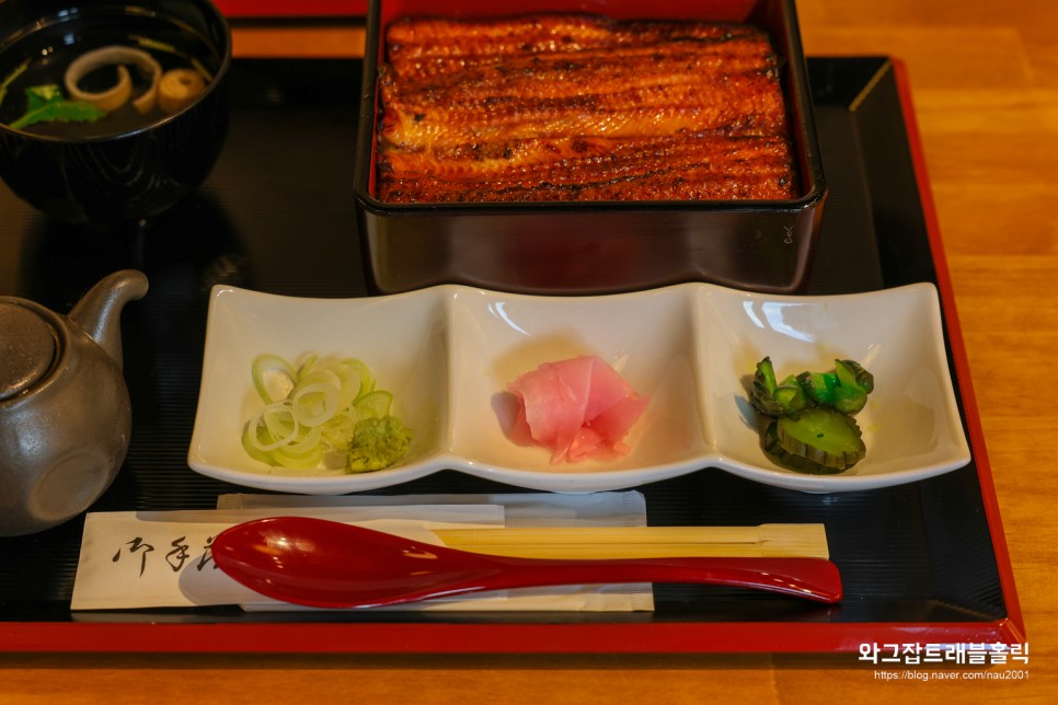 후쿠오카 맛집 장어덮밥 강추! 우나기노 나루세 와타나베도리