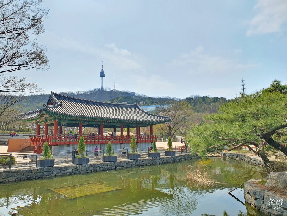 서울 벚꽃 남산한옥마을 4월 서울 가볼만한곳 중구 남산골한옥마을