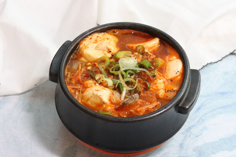 바지락 순두부찌개 끓이는법 순두부찌개 양념 레시피