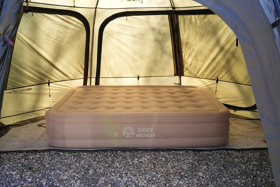 캠핑 자충매트 추천 코지모해 캠핑 에어매트 3세대 에어펌프 사용 후기
