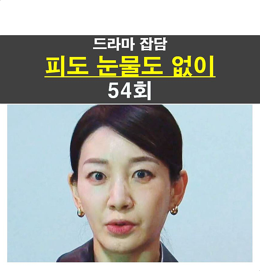 피도 눈물도 없이 54회::차지은 엄마=손양아(이아현), 이혜원=발암 가득한 하루