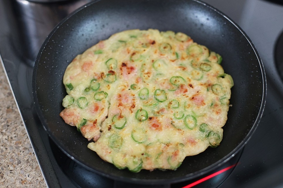 장민호 땡초전 레시피 청양 고추전 만들기 청양고추 요리