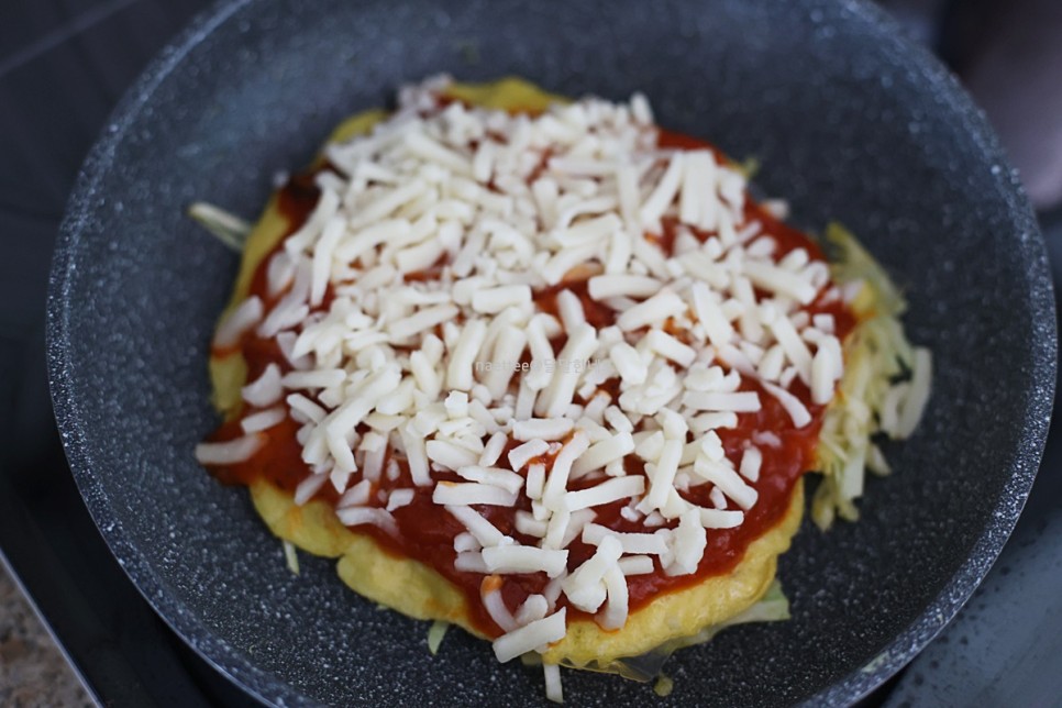 편스토랑 진서연 양배추피자 레시피 다이어트 노밀가루 피자 만드는 법