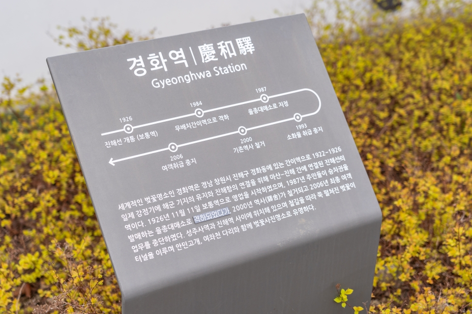 진해 벚꽃 명소 경화역 공원 여좌천 로망스 다리 : 진해 가볼만한곳
