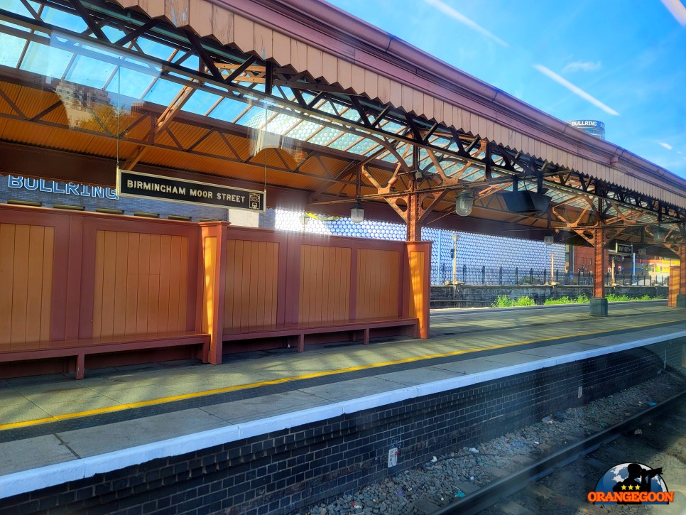 (영국 버밍엄 / 버밍엄 무어 스트리트역 #3) 버밍엄에서 가장 아름다운 기차역. 칠턴 레일웨이스의 기차가 달리는 역 Birmingham Moor Street Station