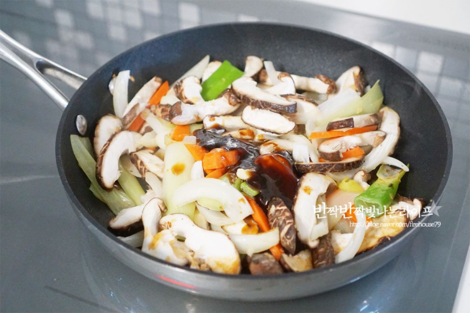 표고버섯볶음 만드는 법 생 표고버섯볶음 표고버섯 요리