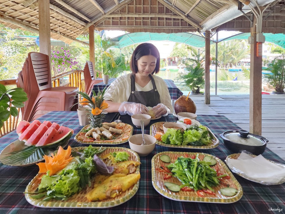 다낭 호이안 액티비티 코코넛배 쿠킹클래스까지 그린투어 추천