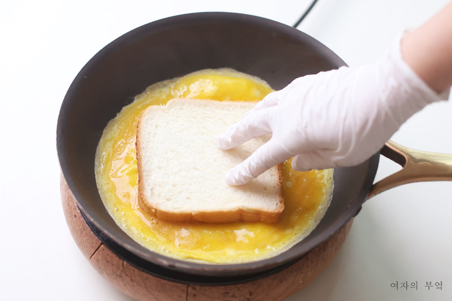 길거리토스트 햄치즈토스트 만들기 식빵 계란 토스트 레시피 원팬토스트