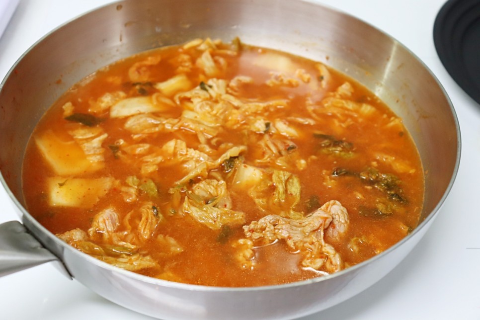 김치 청국장맛있게끓이는법 돼지고기 청국장찌개 만드는법