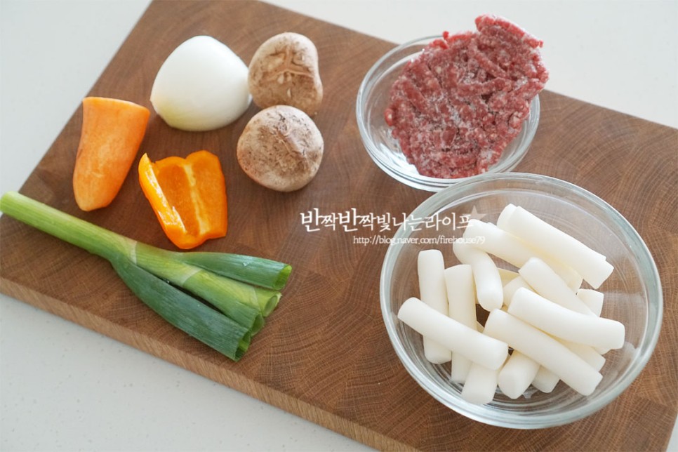 궁중떡볶이 만드는 법 백종원 간장떡볶이 레시피