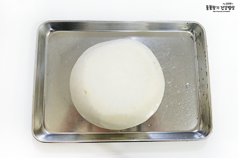 수제 단무지 만들기 김밥 재료 치자 비트 단무지 만들기
