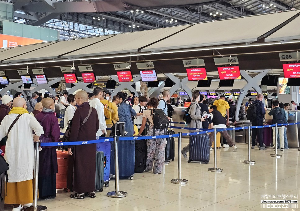 태국 입국 출국 방콕 공항 픽업 택시 예약 · 수완나품공항 면세점 식당