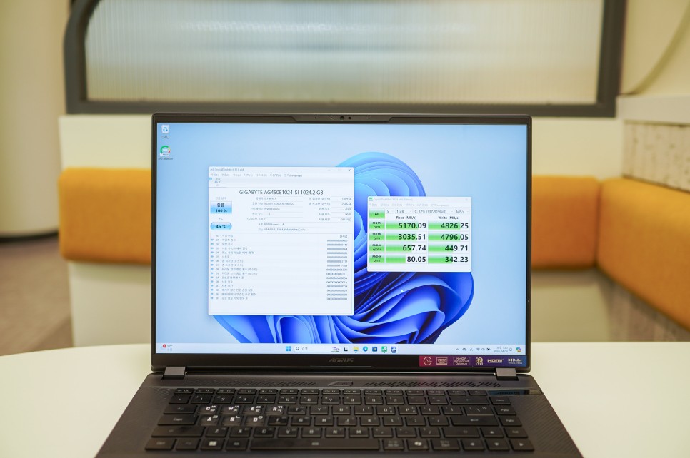 16인치 고성능 게이밍 노트북 추천 인텔 14세대와 AI Nexus 탑재 기가바이트 어로스 16X