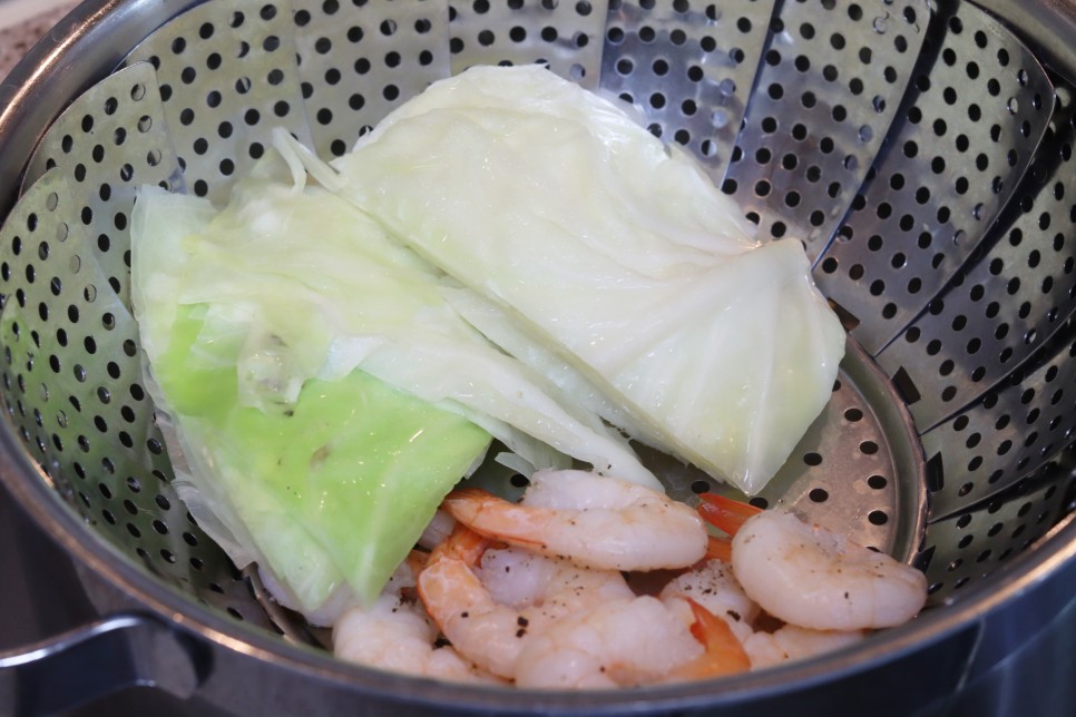 양배추 찌는법 찌기 닭가슴살 양배추찜 다이어트식 청경채 양배추 요리