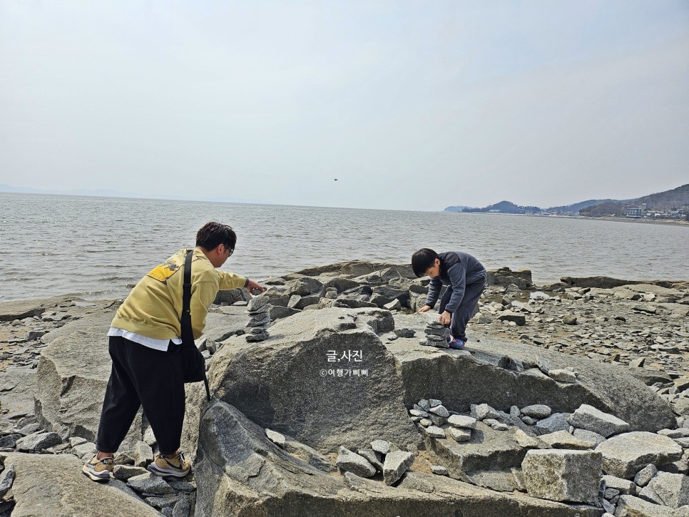 분오리 돈대  강화도 사진명소 분오리항과 해변뷰