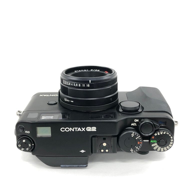 유독 비싼 콘탁스 G2 블랙 필름카메라