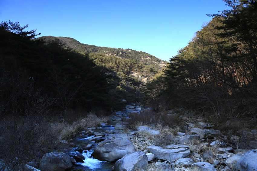 여성미 살포시 선유동계곡 선유구곡 와룡폭포, 속리산국립공원 계곡