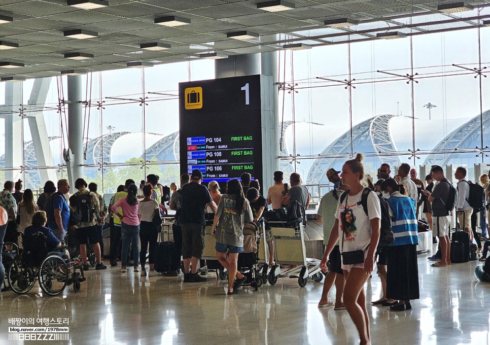 태국 입국 출국 방콕 공항 픽업 택시 예약 · 수완나품공항 면세점 식당