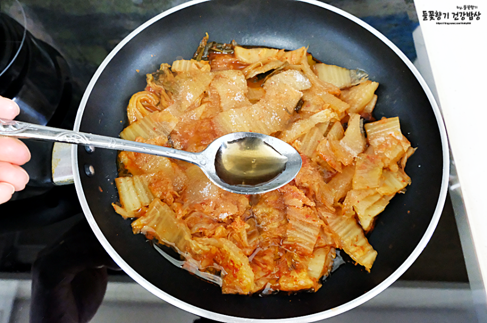 편스토랑 류수영 두부김치 만드는법 어남선생 김치볶음 황금 레시피