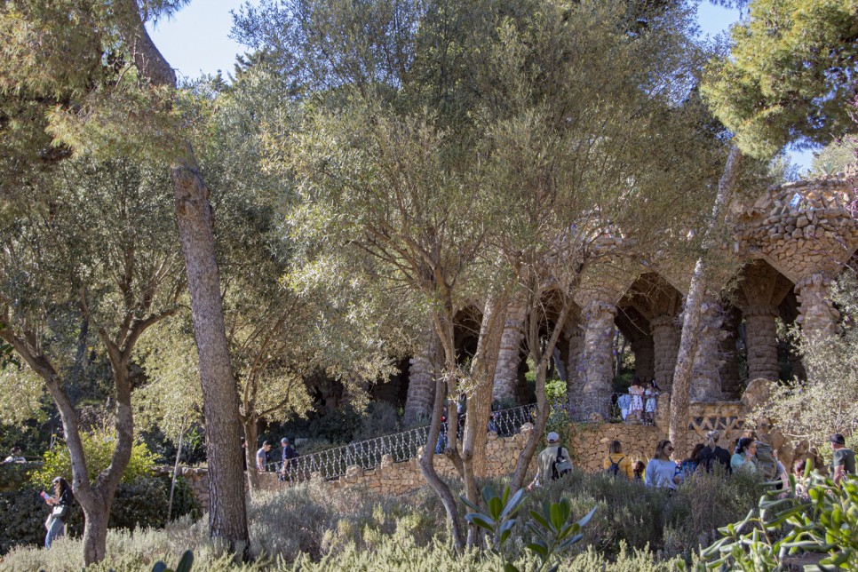가우디의 역작 구엘 공원: 남유럽 일주 - 29