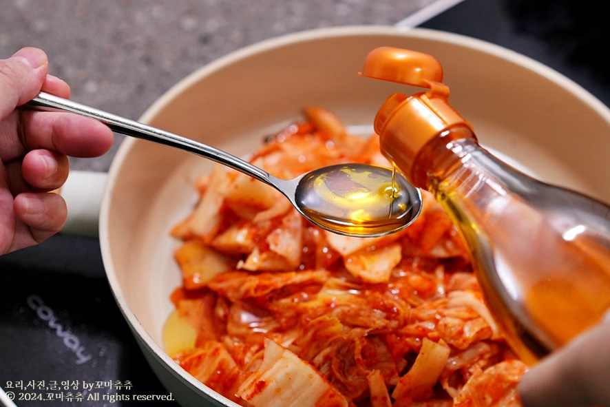 편스토랑 류수영 두부김치 만드는법 볶음김치 신 김치볶음 레시피