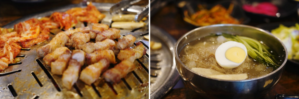 베트남 다낭 맛집 추천 시내 한식당 삼겹살 장어 굽고