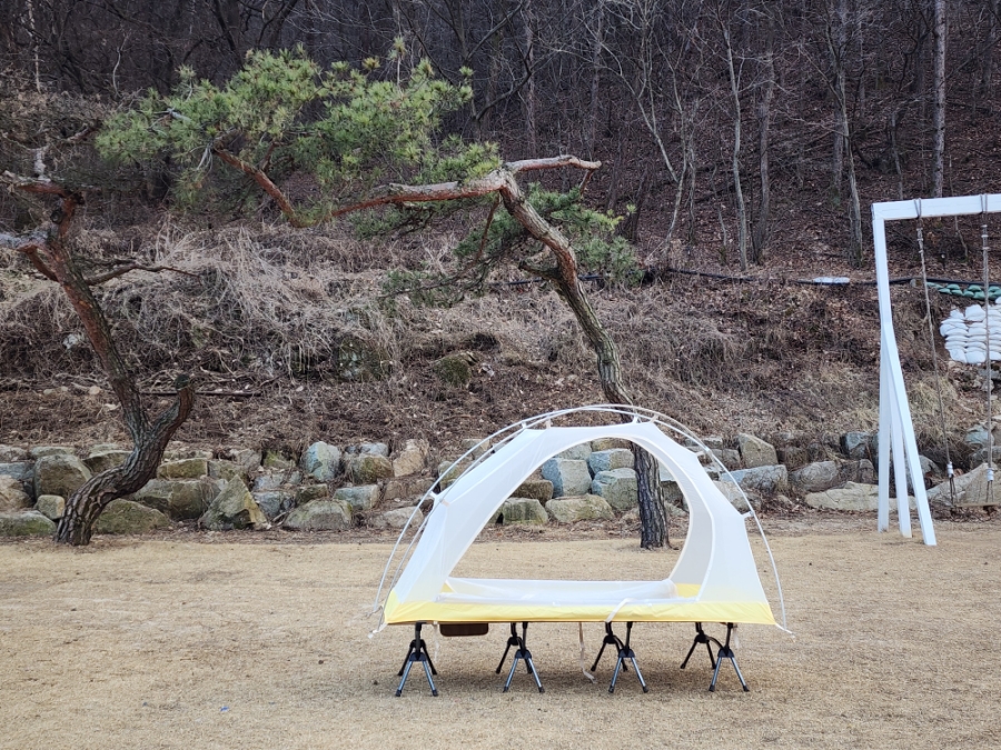 충주 캠핑장 추천 아이와 여성을 위한 캠핑에 바나나