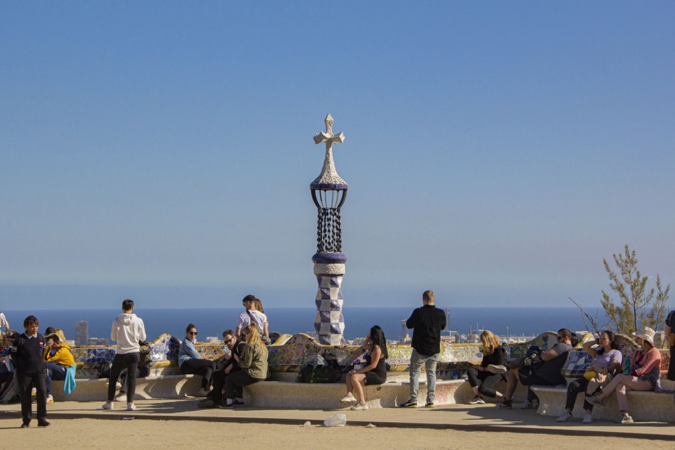 가우디의 역작 구엘 공원: 남유럽 일주 - 29