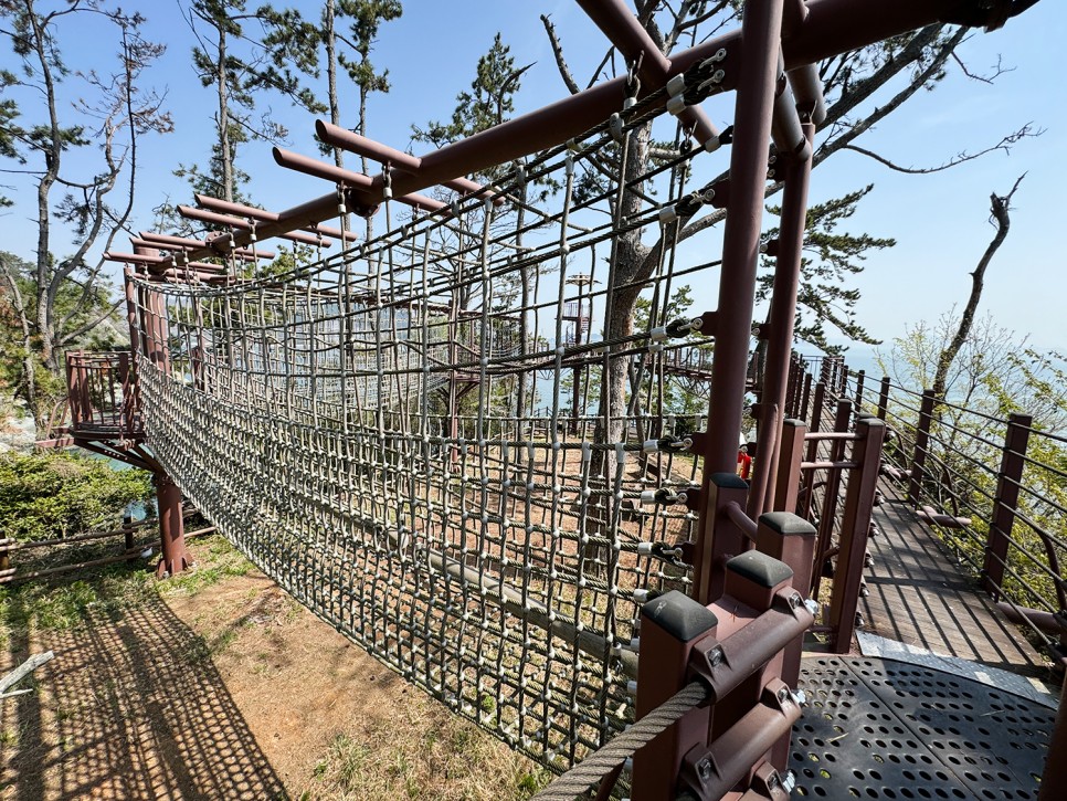 거제도 바다 전망좋은 산 <망봉산> 가벼운 산책용 등산 코스