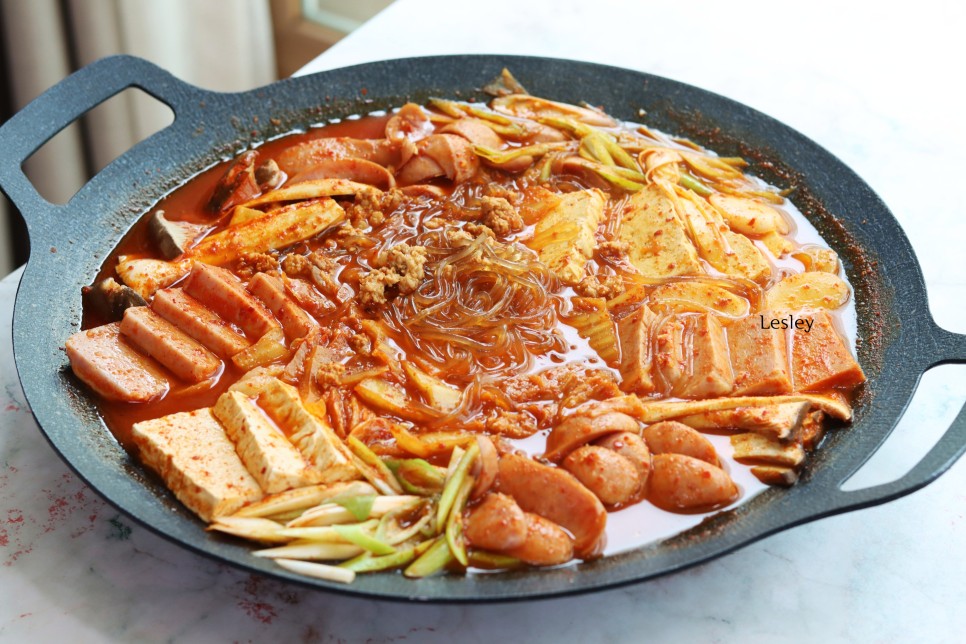 김치 부대찌개 황금레시피 재료 부대찌개 양념장 만들기