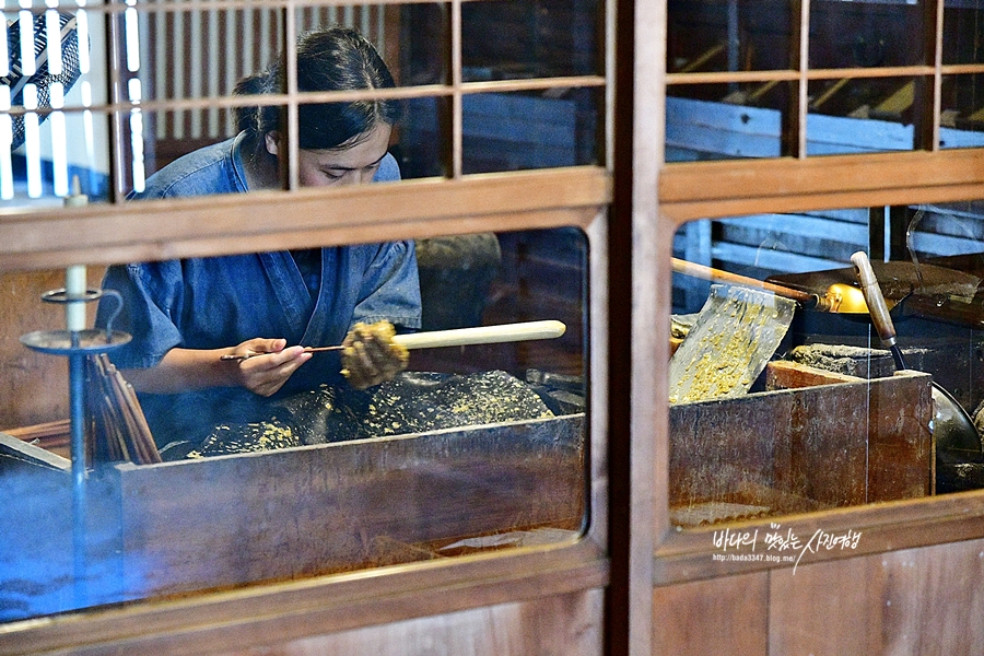 일본 마츠야마 여행 우치코 가미하가 목랍자료관과 수제 양초 오모리 와소로쿠 양초