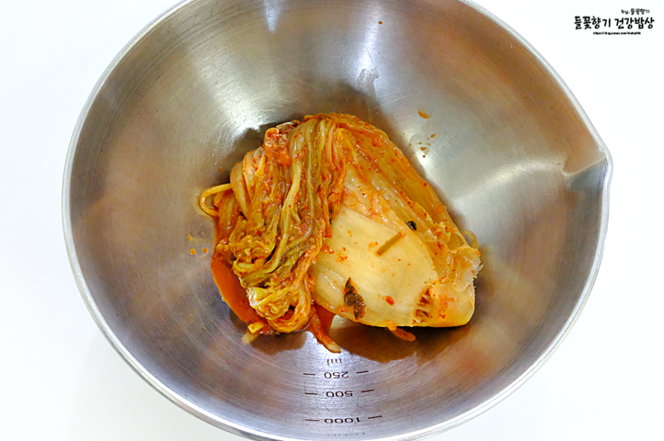 편스토랑 이상엽 묵은지 깻잎 반찬 레시피 간단한 묵은지 요리