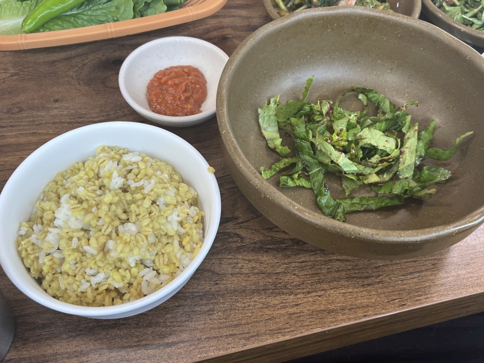 천안 성거 맛집 소문난보리밥 건강하고 맛있게 !