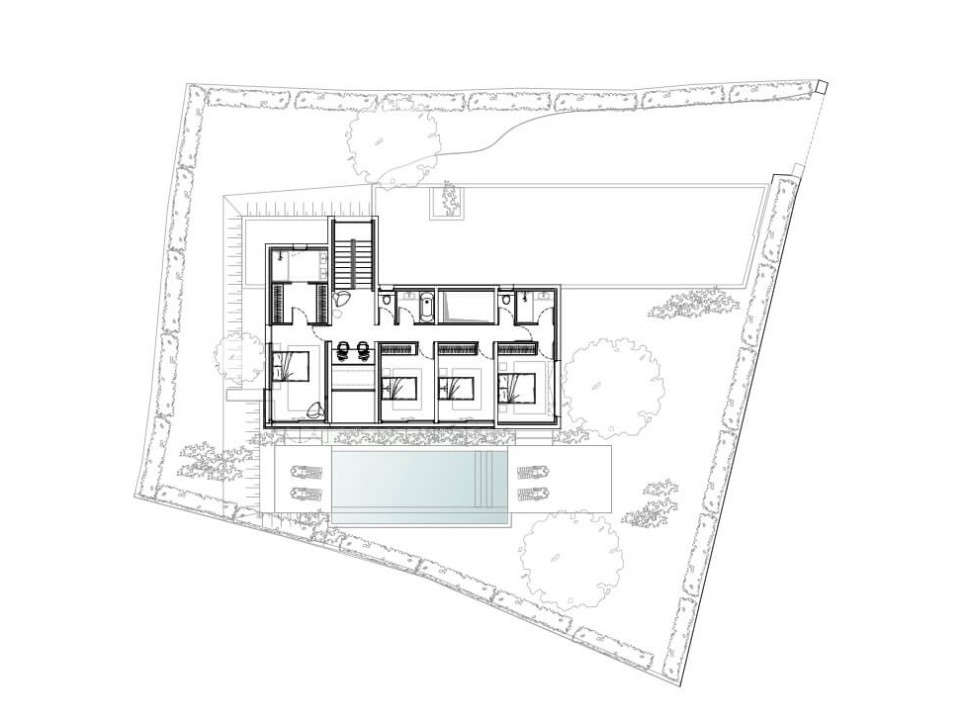 안팎 구분 없이 쓰기 편하게 지은 심플 디자인 하우스, FRI’s House by Brengues Le Pavec architectes