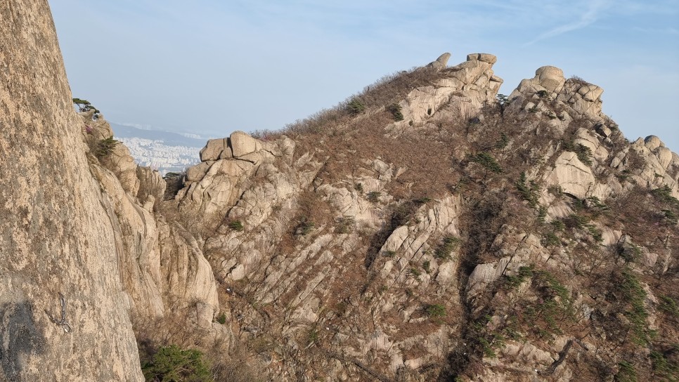 북한산 등산, 시인신동엽길 릿지 산행