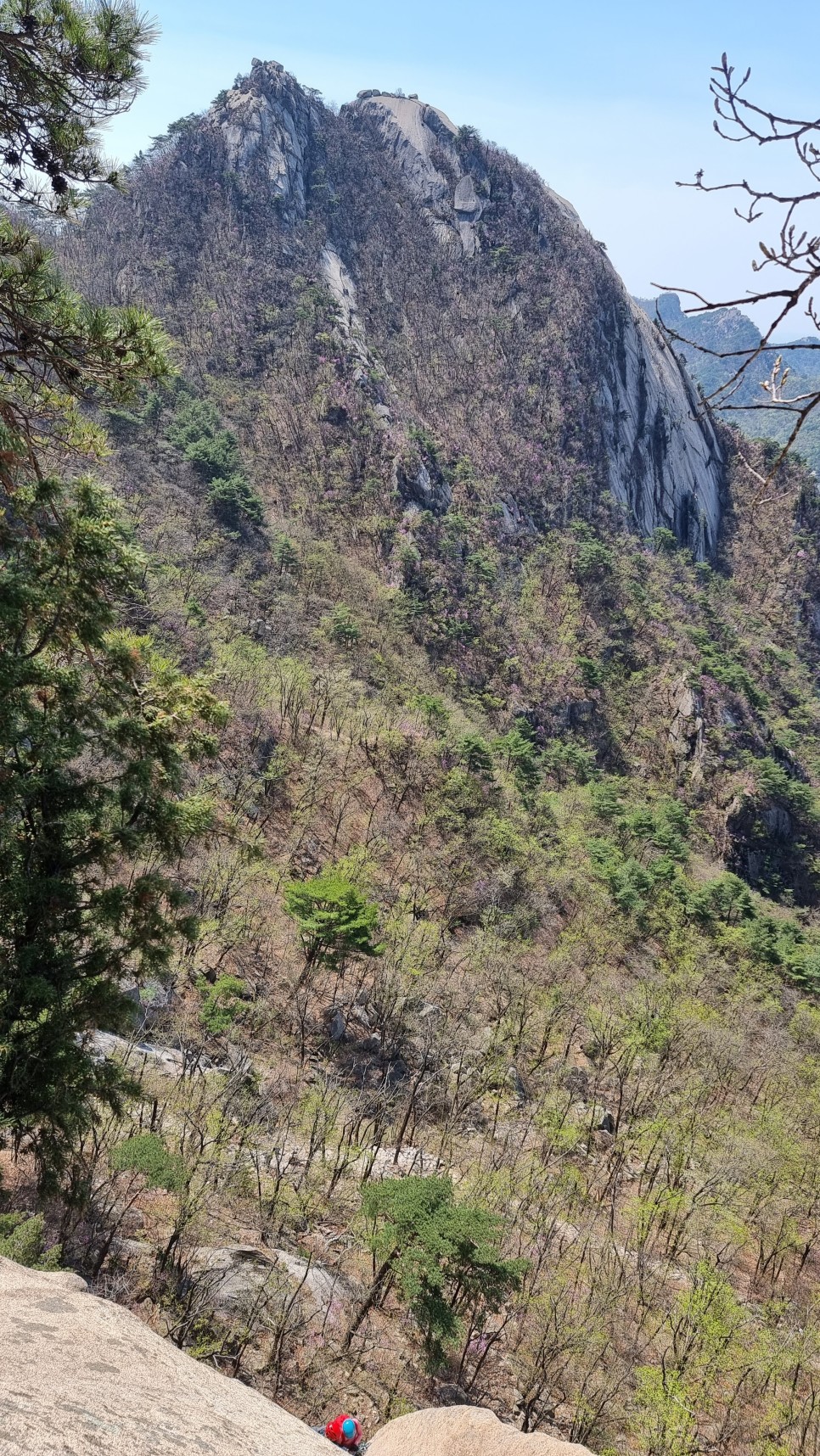 북한산 등산, 시인신동엽길 릿지 산행