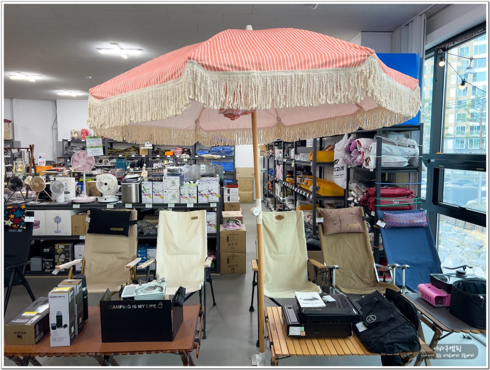 대구 캠핑용품점 월성동 캠핑스토리 매장 구경