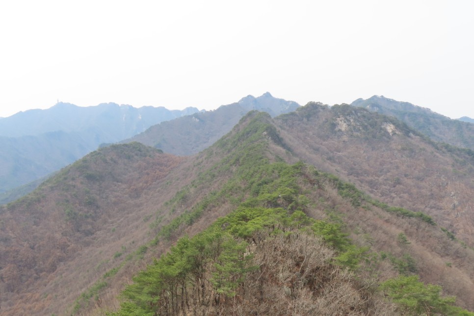 [계룡산국립공원] 장군봉~신선봉~남매탑~삼불봉으로 이어지는 병사골공원지킴터 코스 탐방