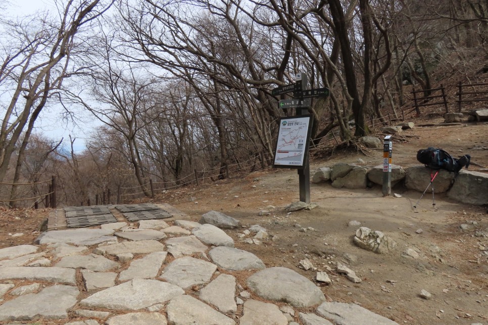 [계룡산국립공원] 장군봉~신선봉~남매탑~삼불봉으로 이어지는 병사골공원지킴터 코스 탐방