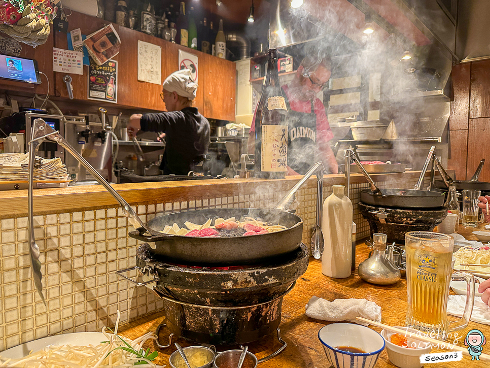 홋카이도 맛집 삿포로 징기스칸 스스키노 마루다케 현지인과 저녁